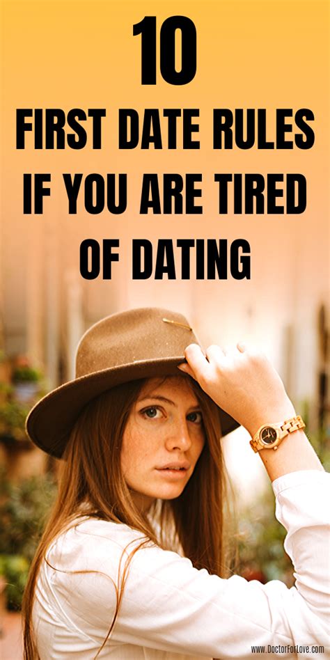 dating rules for the first date